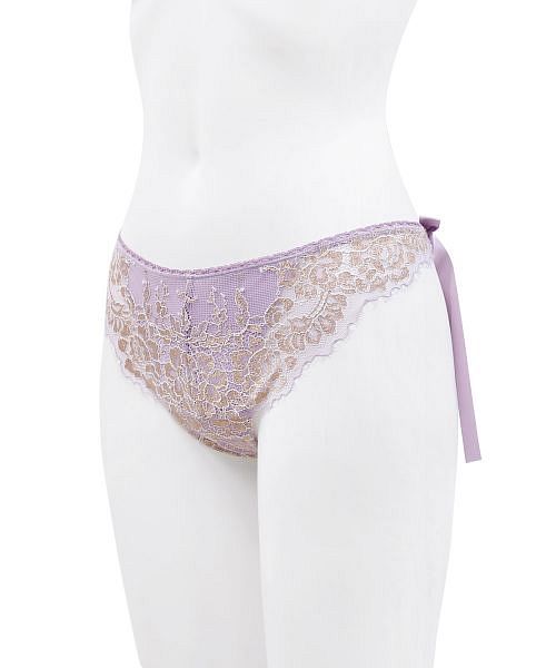 アンブラ ANNEBRA Bouquet2 バックリボンショーツ【返品不可商品】 （バイオレット） バイオレット