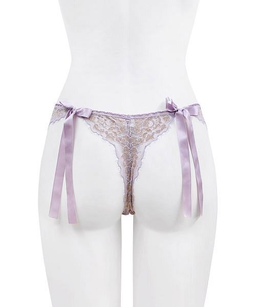 アンブラ ANNEBRA Bouquet2 バックリボンショーツ【返品不可商品】 （バイオレット） バイオレット