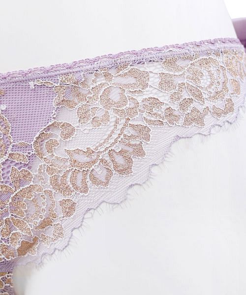 アンブラ ANNEBRA Bouquet2 バックリボンショーツ【返品不可商品】 （バイオレット） バイオレット