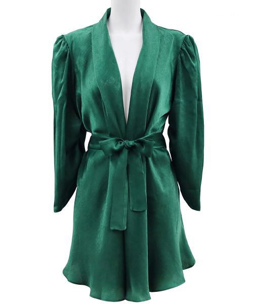 アンブラ ANNEBRA Sensual パワーショルダーガウン （Green） Green