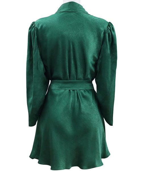 アンブラ ANNEBRA Sensual パワーショルダーガウン （Green） Green