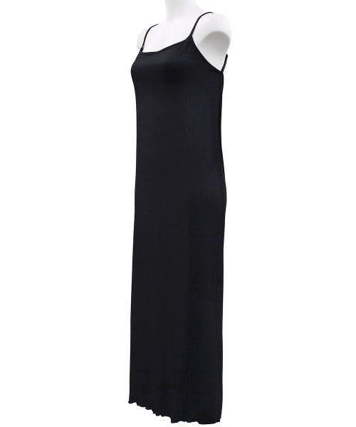ANNEBRA You Back Open Rib Long Dress