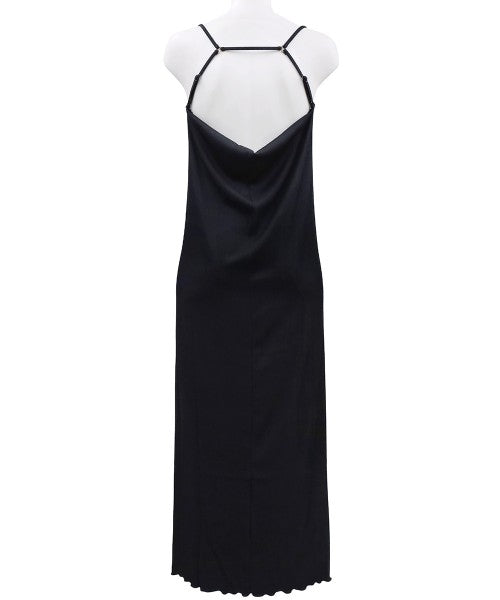 ANNEBRA You Back Open Rib Long Dress