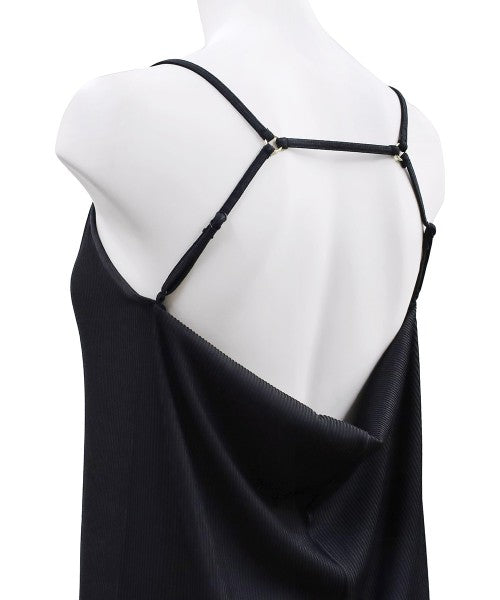 ANNEBRA You Back Open Rib Long Dress