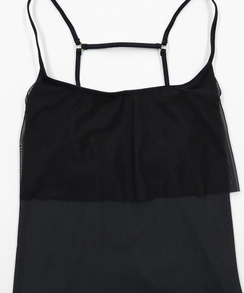 ANNEBRA You Back Open Rib Long Dress