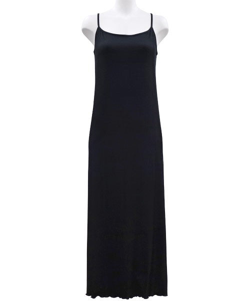 ANNEBRA You Back Open Rib Long Dress