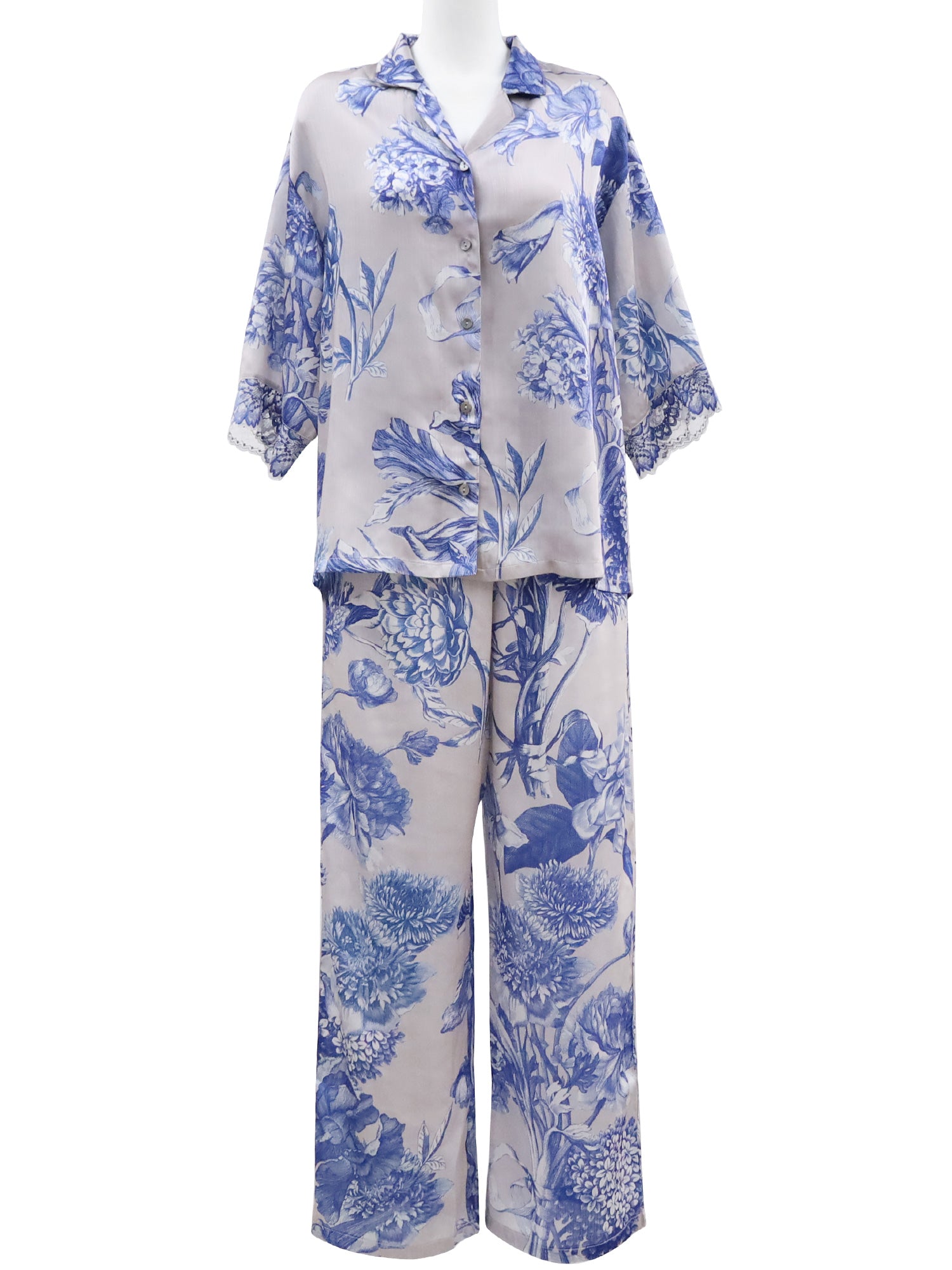 ANNEBRA Femininity Printed Nightwear