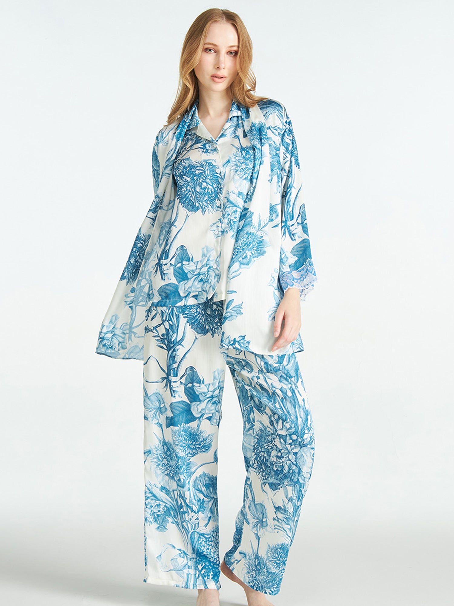 ANNEBRA Femininity Printed Nightwear