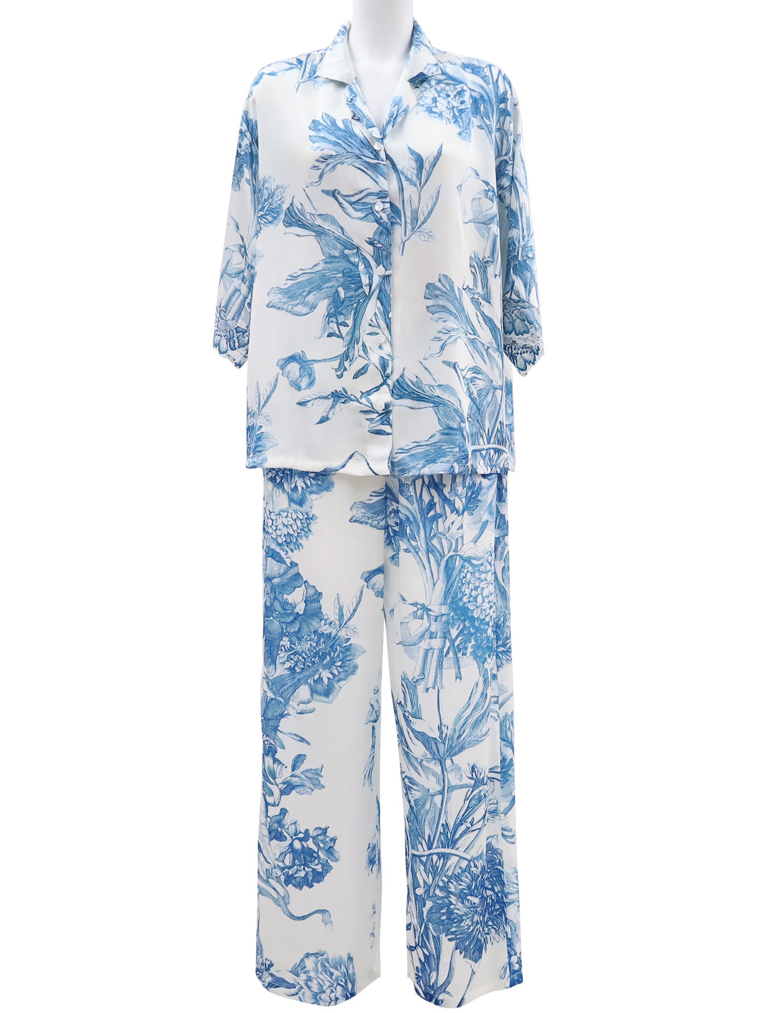 ANNEBRA Femininity Printed Nightwear