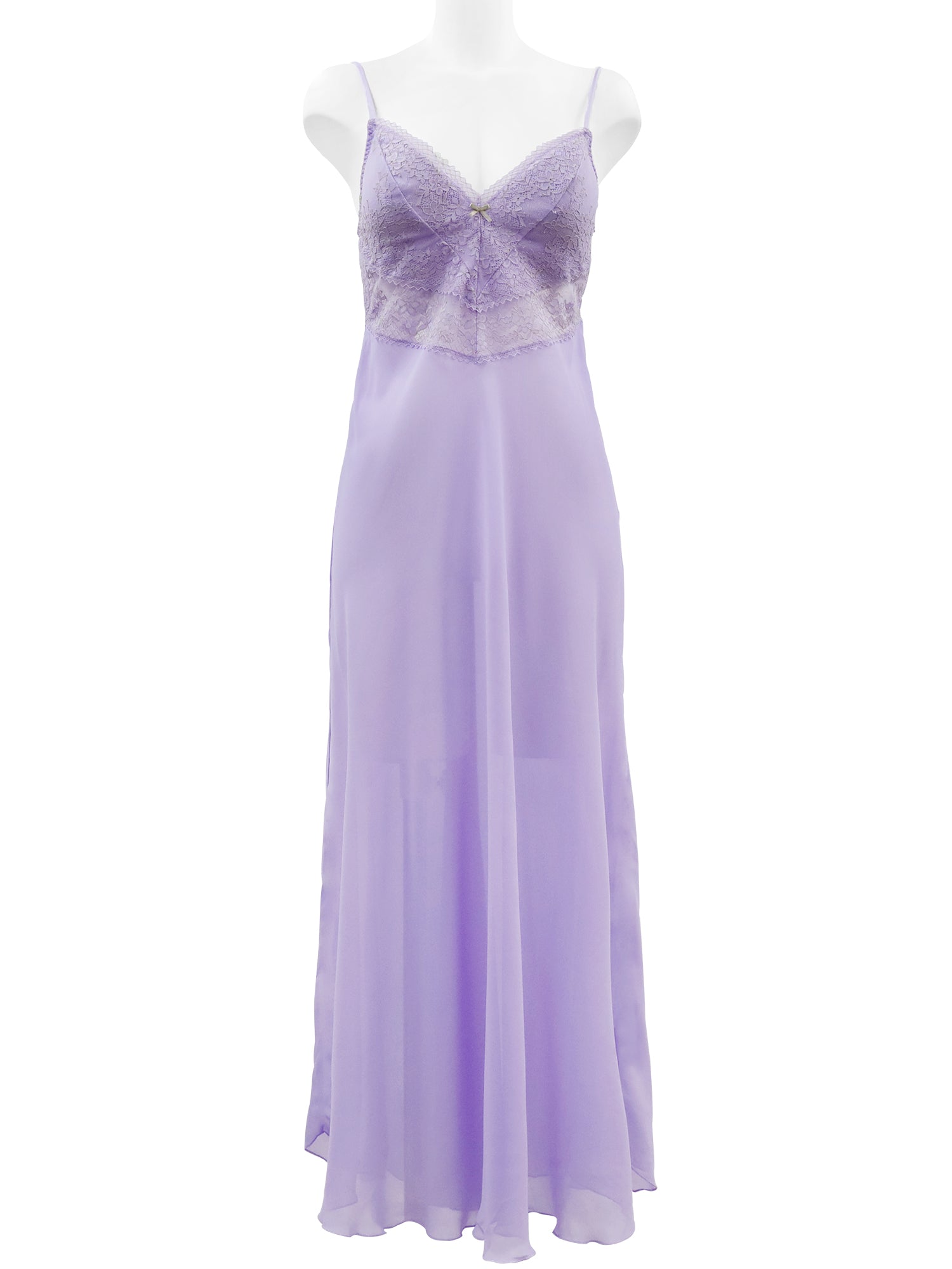 アンブラ ANNEBRA Reflex レースコンビロングドレス （Purple） Purple