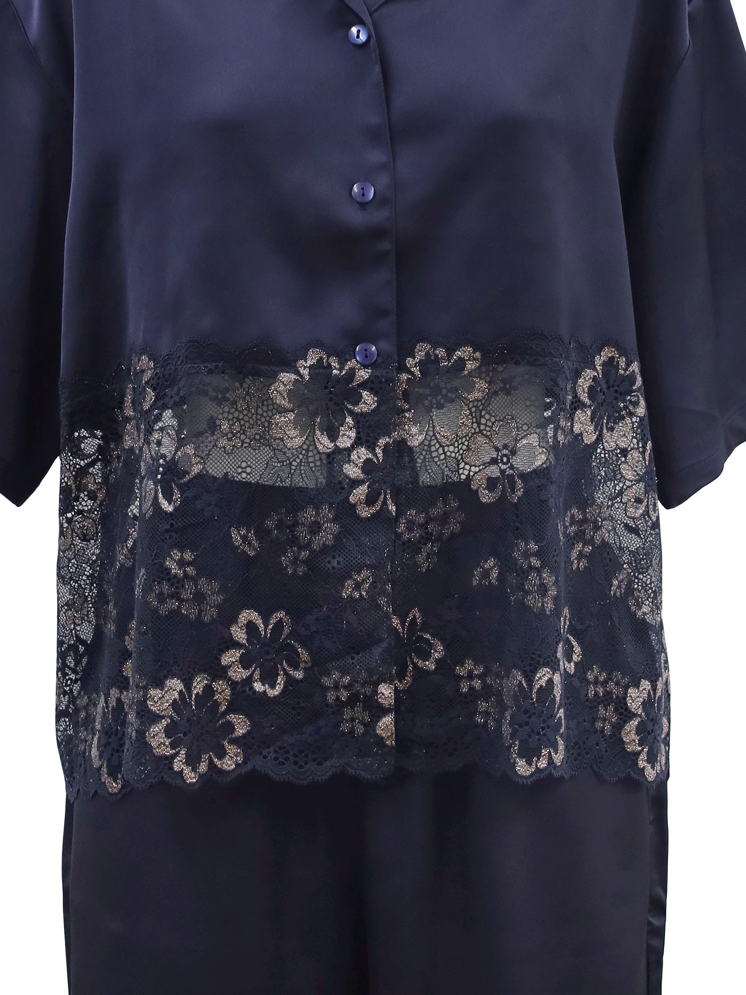 アンブラ ANNEBRA Waltz レースコンビナイトウェア （Navy） Navy
