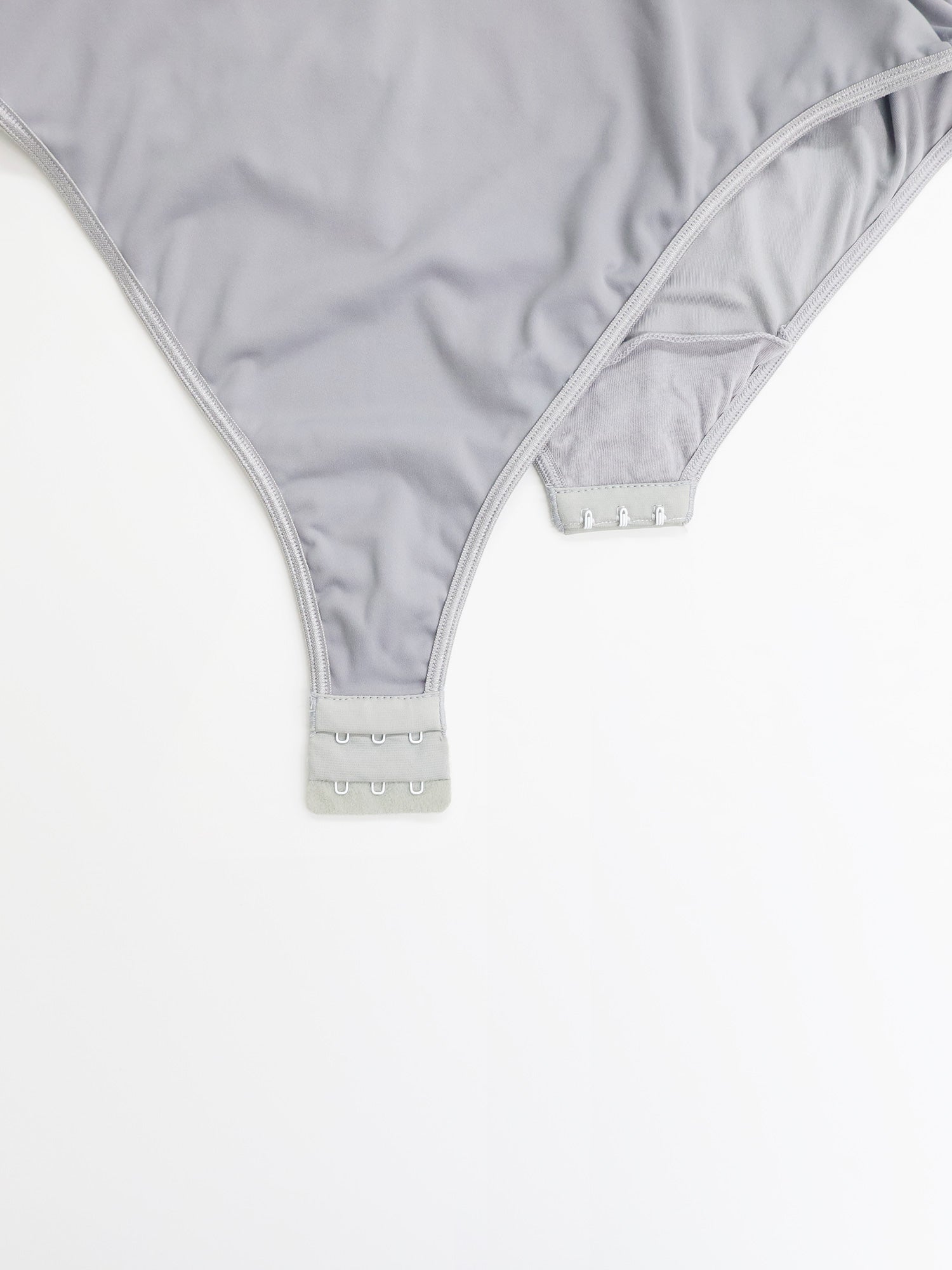 アンブラ ANNEBRA Cafe レースコンビバックオープンボディスーツ/テディ （Grey） Grey