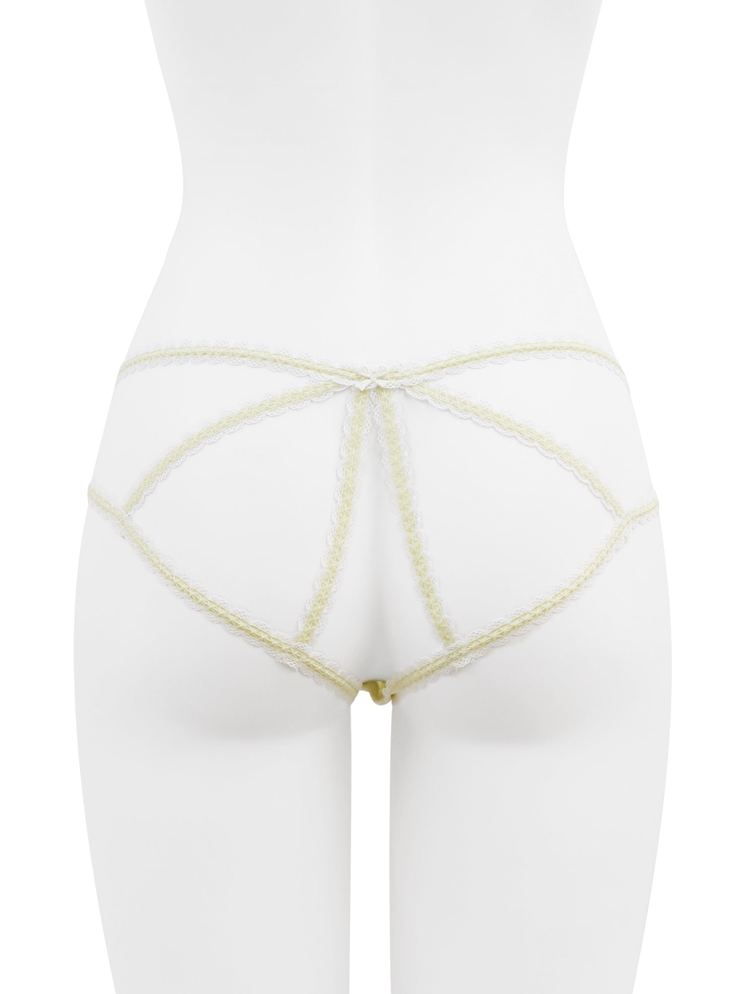 アンブラ ANNEBRA Rosy バックオープンデザインショーツ 【返品不可商品】 （Light Yellow） Light Yellow