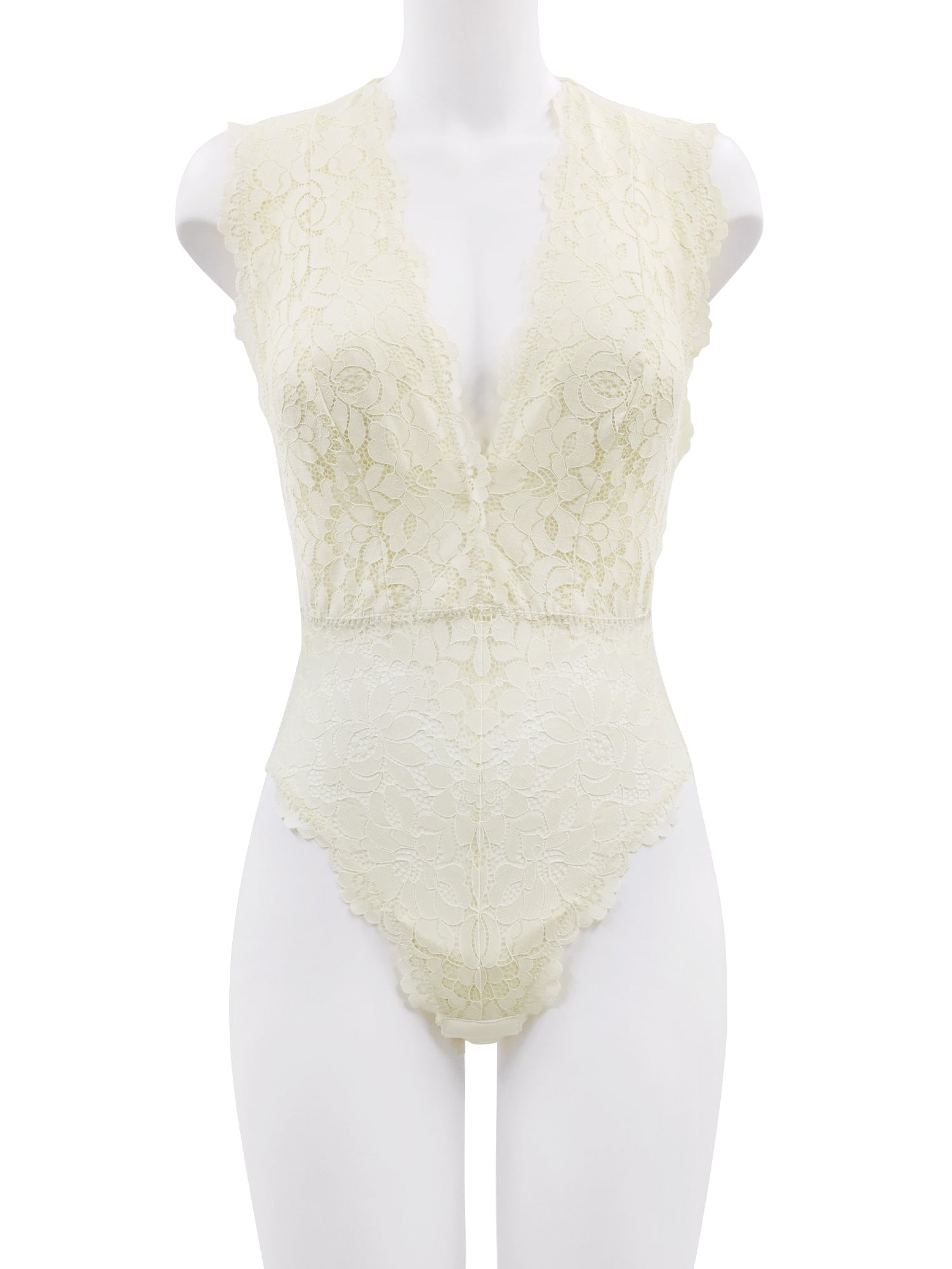 アンブラ ANNEBRA Rosy レースボディスーツ/テディ【返品不可商品】 （Light Yellow） Light Yellow