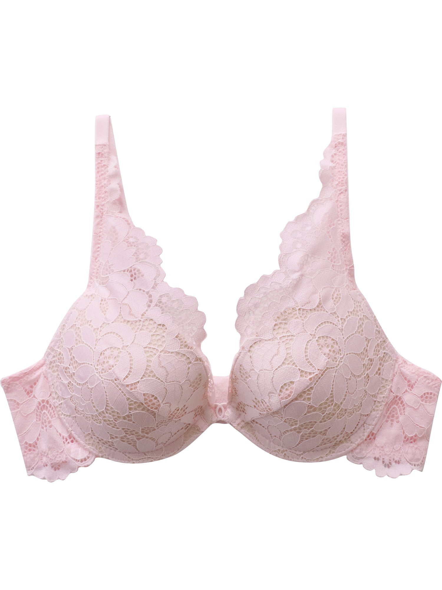 アンブラ ANNEBRA Rosy デコルテレースモールドカップブラジャー （Pink） Pink