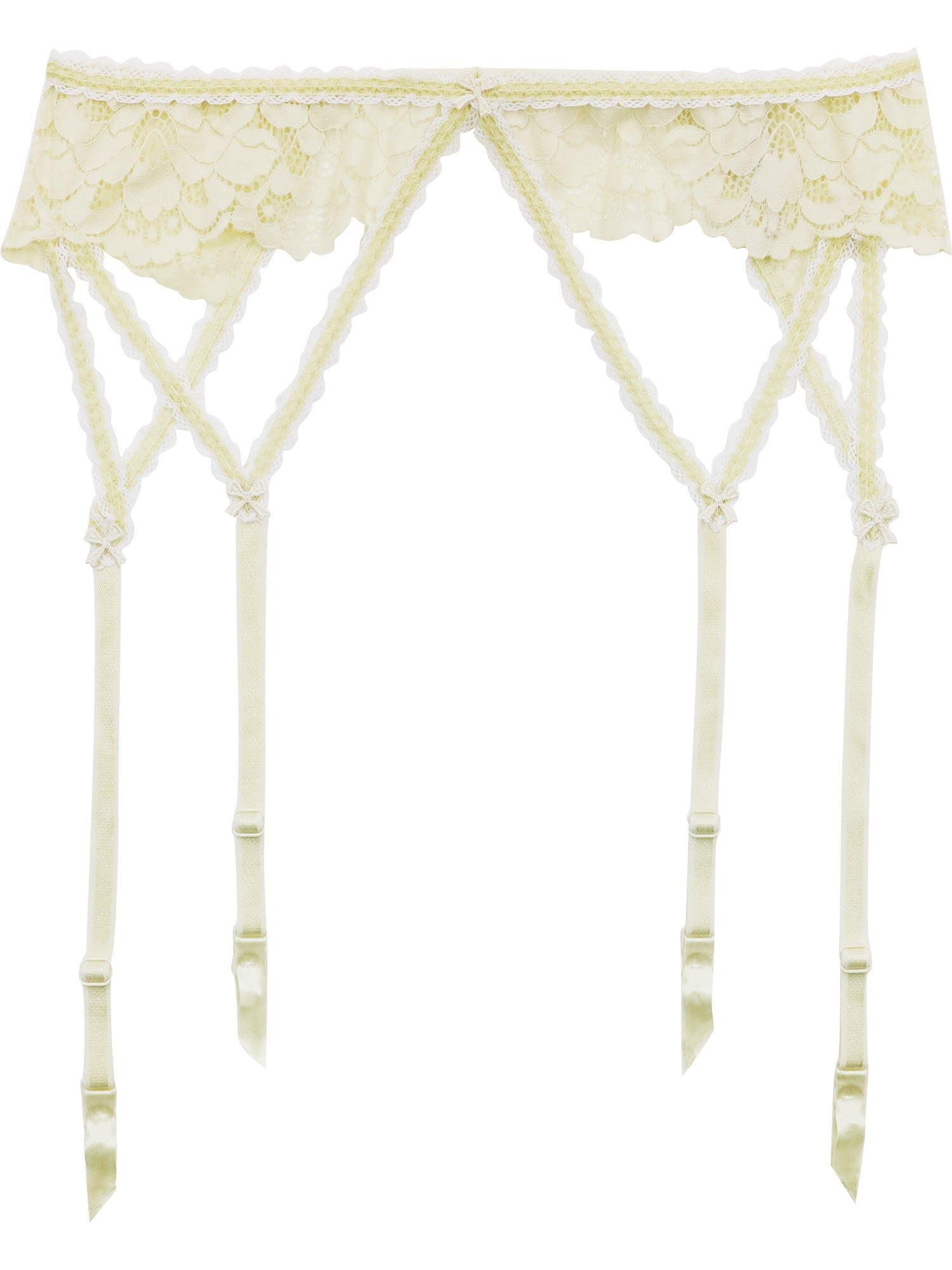 アンブラ ANNEBRA Rosy レースガーターベルト【返品不可商品】 （Light Yellow） Light Yellow