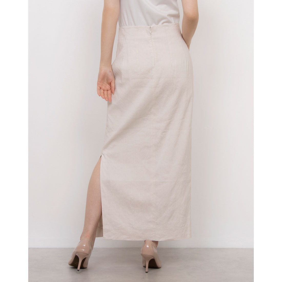 エンライトメント ENLIGHTENMENT TIGHT SLIT SKIRT （ベージュ） ベージュ