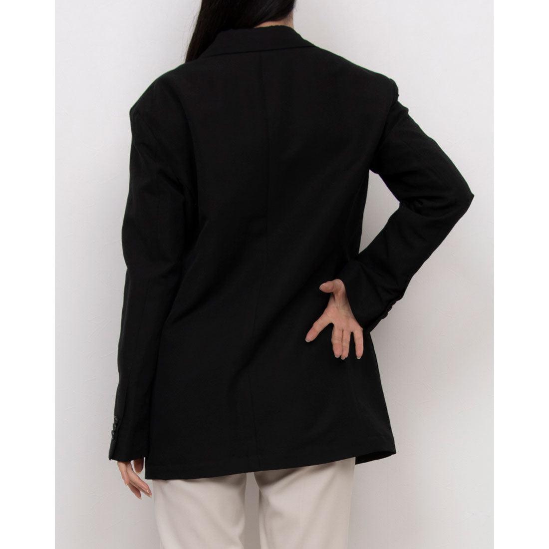 エンライトメント ENLIGHTENMENT N WOOL LINEN JACKET （ブラック） ブラック
