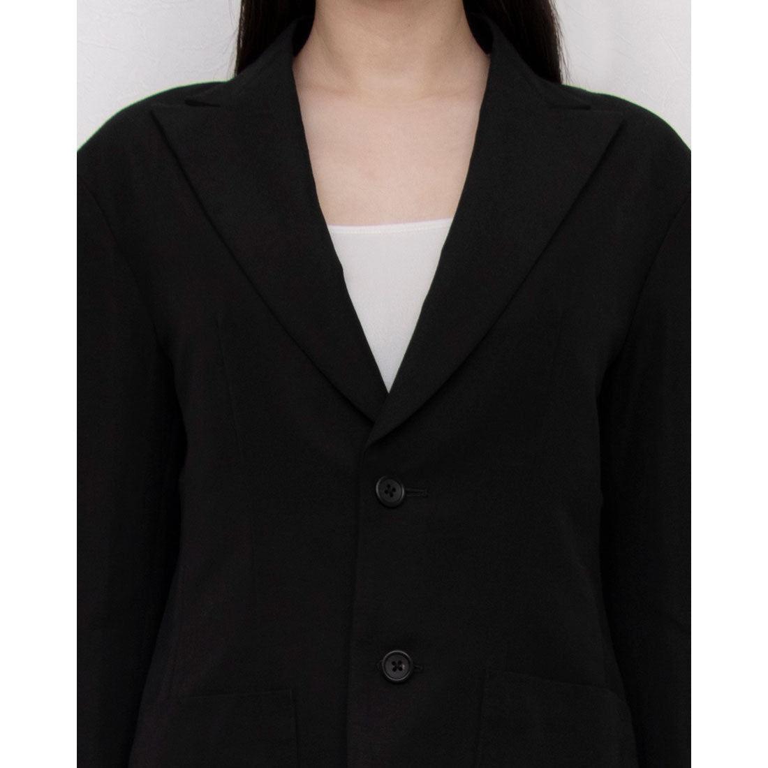 エンライトメント ENLIGHTENMENT N WOOL LINEN JACKET （ブラック） ブラック