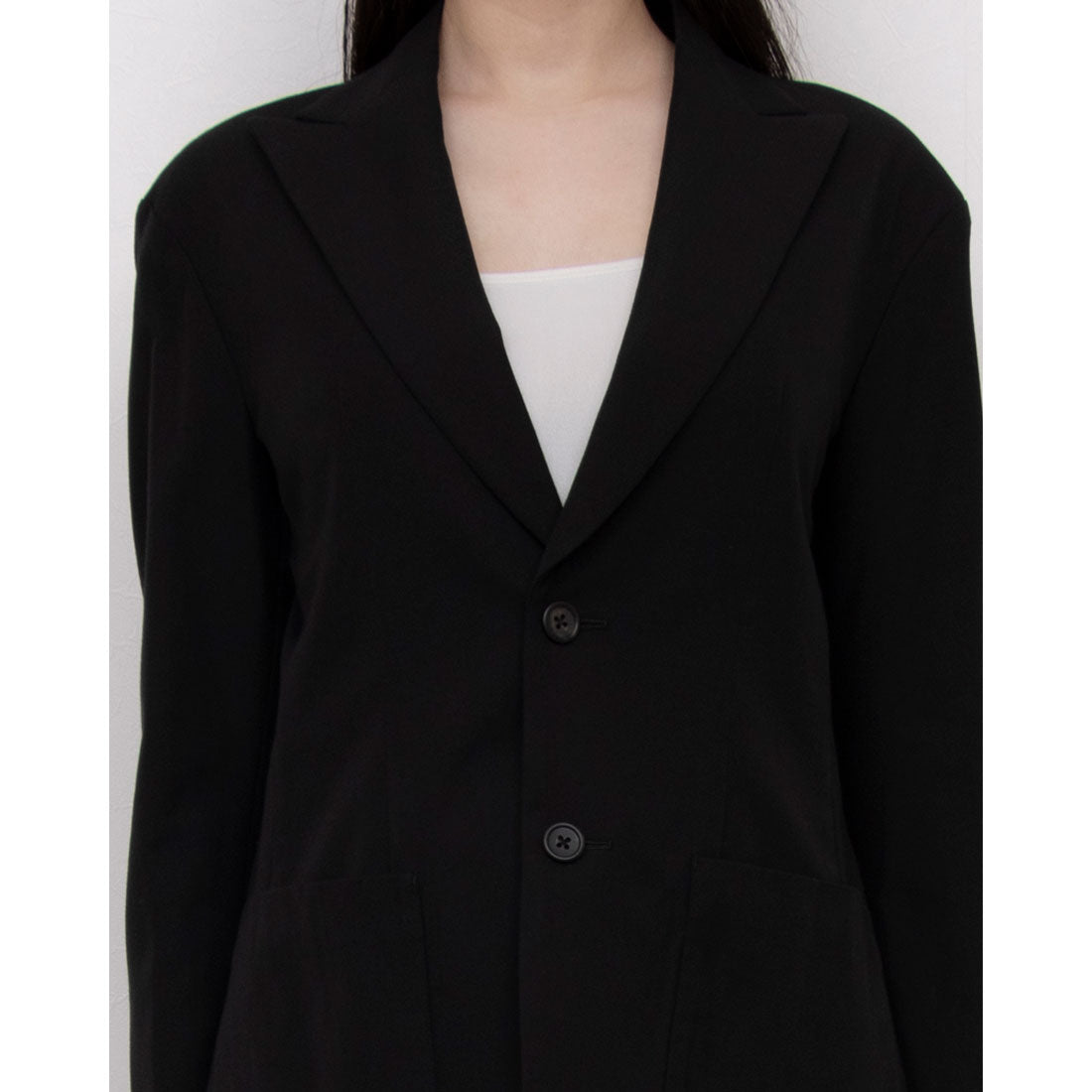 エンライトメント ENLIGHTENMENT N WOOL COTTON JACKET （ブラック） ブラック