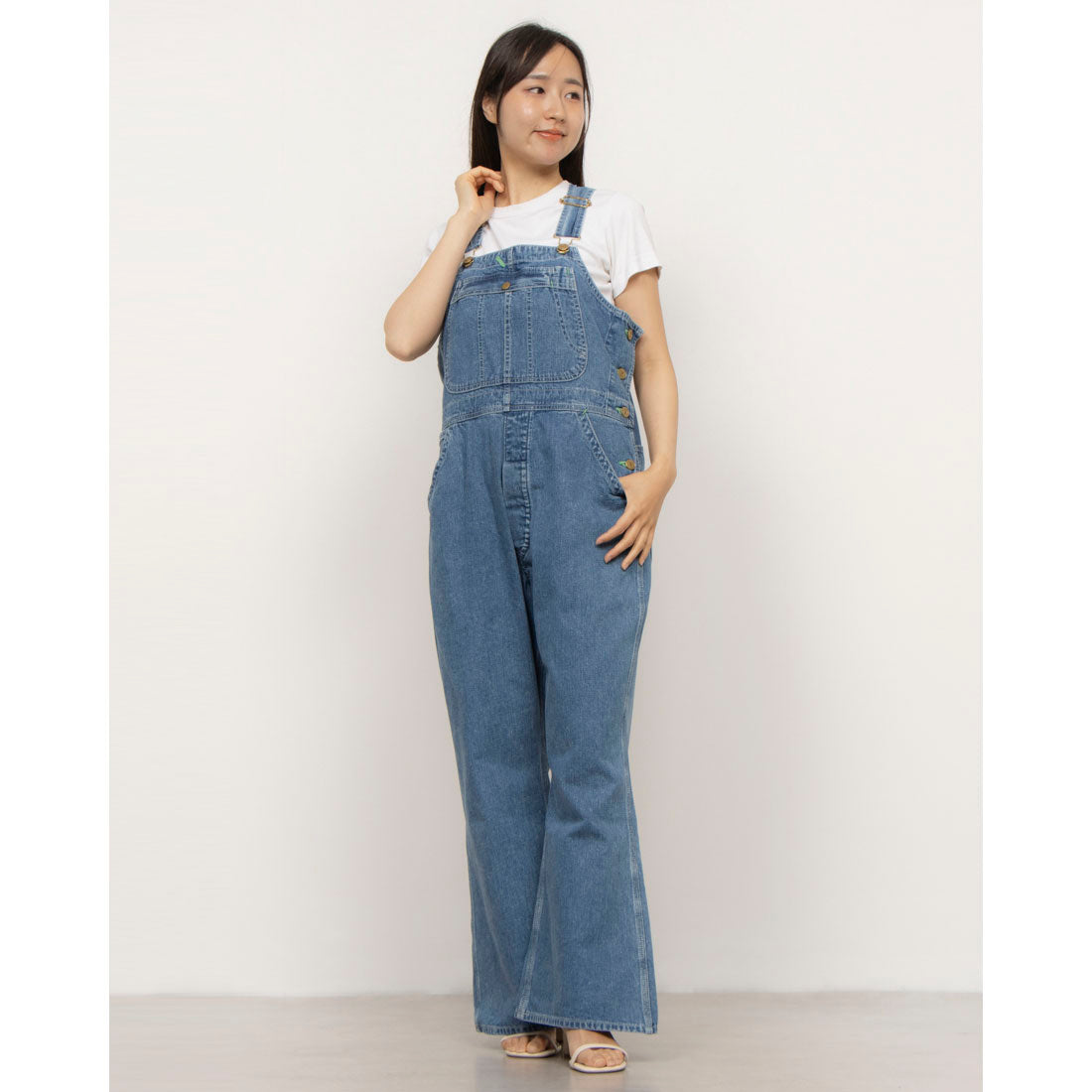 エンライトメント ENLIGHTENMENT BIGDENIMFLAREOVERALL （中濃色） 中濃色