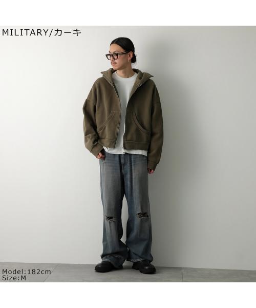 エンタイアスタジオ ENTIRE STUDIOS ENTIRE STUDIOS パーカー FULL ZIP ES2106 ジップアップ （MILITARY/カーキ） MILITARY/カーキ