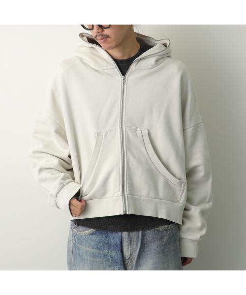 entire studios ホワイト ジップアップパーカー Entire Studios ENTIRE STUDIOS Hoodie ETERNAL ZIP ES2202 Zip-up