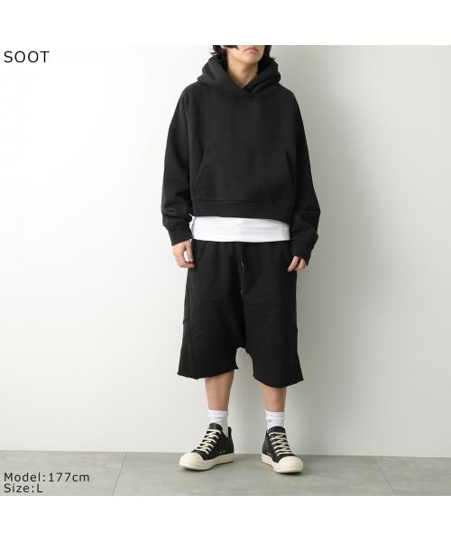 エンタイアスタジオ ENTIRE STUDIOS ENTIRE STUDIOS スウェットパンツ ES2256 ハーフパンツ （WASHEDBLACK/ブラック） WASHEDBLACK/ブラック