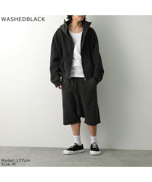 エンタイアスタジオ ENTIRE STUDIOS ENTIRE STUDIOS スウェットパンツ ES2256 ハーフパンツ （WASHEDBLACK/ブラック） WASHEDBLACK/ブラック