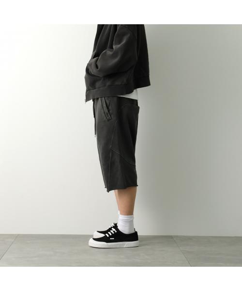 エンタイアスタジオ ENTIRE STUDIOS ENTIRE STUDIOS スウェットパンツ ES2256 ハーフパンツ （WASHEDBLACK/ブラック） WASHEDBLACK/ブラック