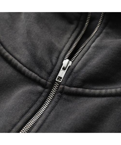 エンタイアスタジオ ENTIRE STUDIOS ENTIRE STUDIOS パーカー CROPPED FULL ZIP ES2156 ジップアップ （WASHEDBLACK/ブラック） WASHEDBLACK/ブラック