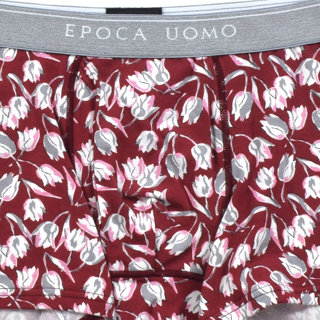 エポカ ウォモ EPOCA UOMO 前開プリントボクサー 【返品不可商品】 （アカ） アカ