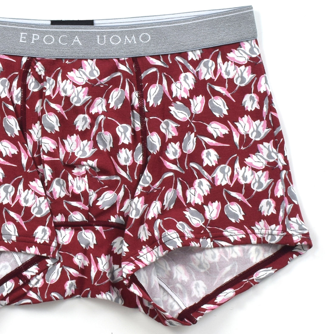エポカ ウォモ EPOCA UOMO 前開プリントボクサー 【返品不可商品】 （アカ） アカ
