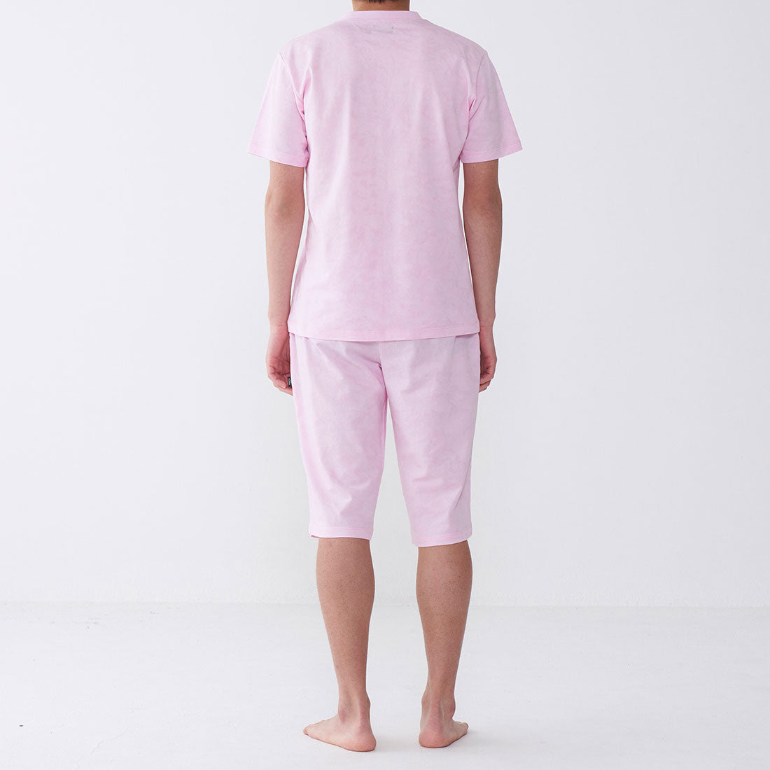 エポカ ウォモ EPOCA UOMO カモフラジャカード膝丈ジャージハーフパンツ