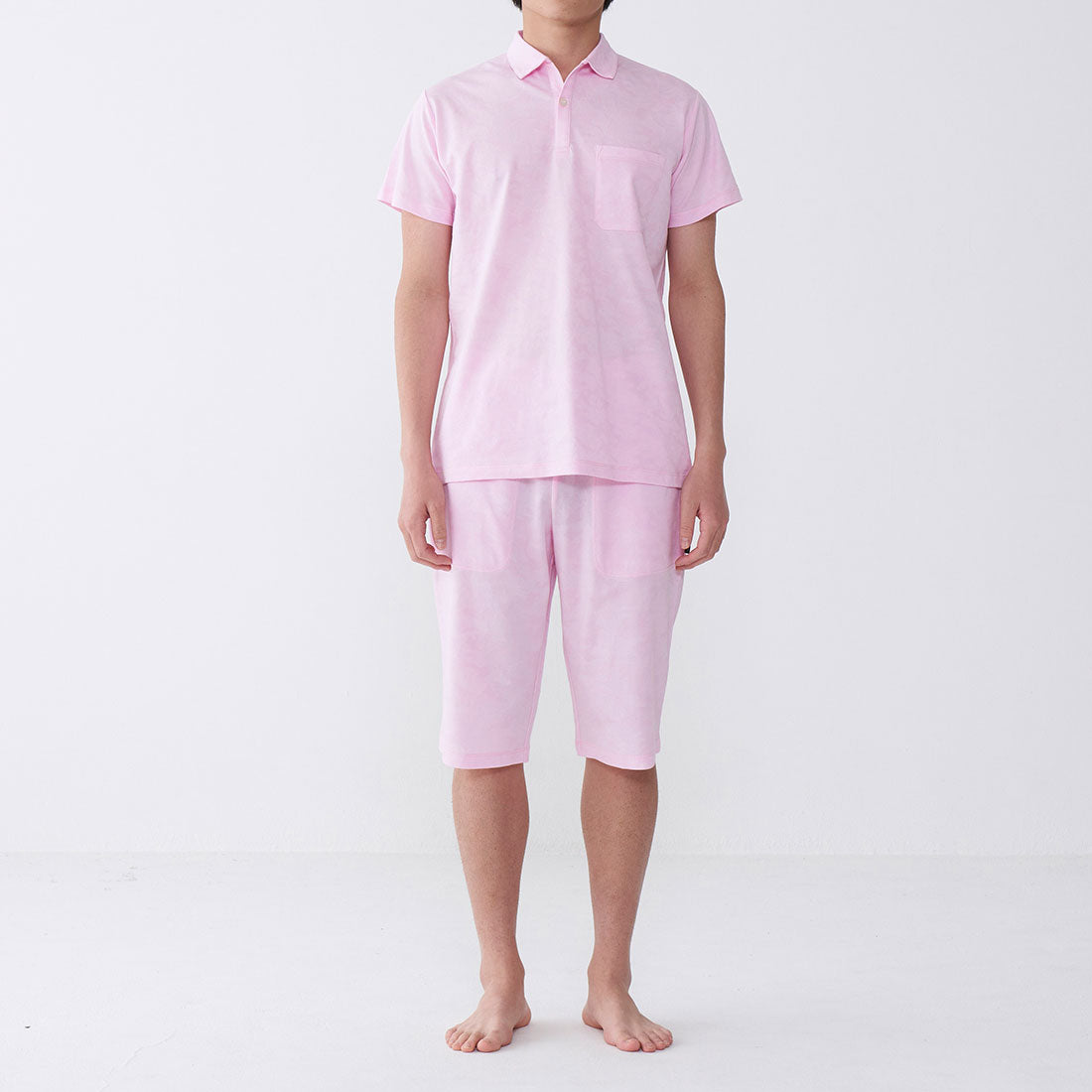エポカ ウォモ EPOCA UOMO カモフラジャカード半袖ポロ