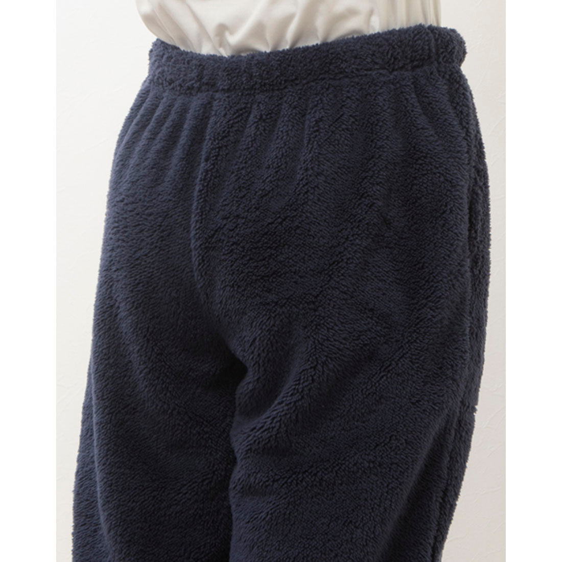 エポカ ウォモ EPOCA UOMO 前閉ボアテーパードパンツ