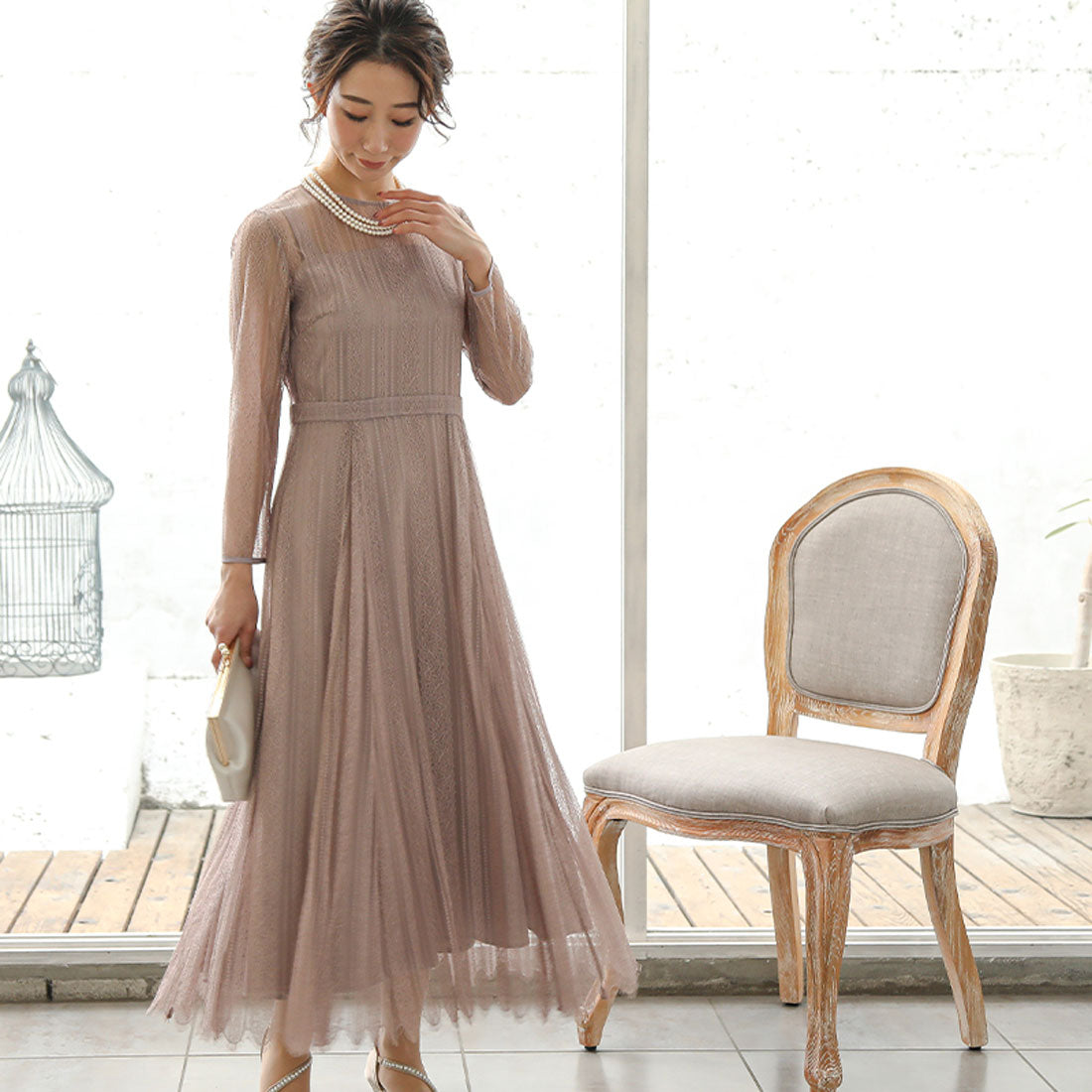 Epic Day 2-Way Layered Lace Dress