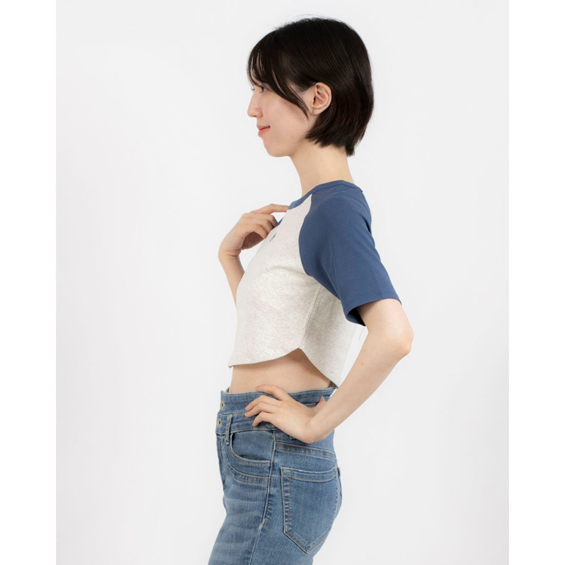 エピミエピミー epimi e'pimmy オリジナルロゴラグランTシャツ （OTM） OTM