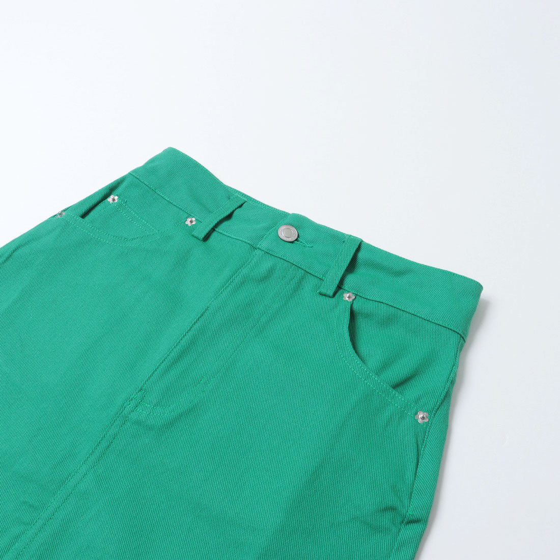 エピミエピミー epimi e'pimmy デニムミニスカート （GREEN） GREEN