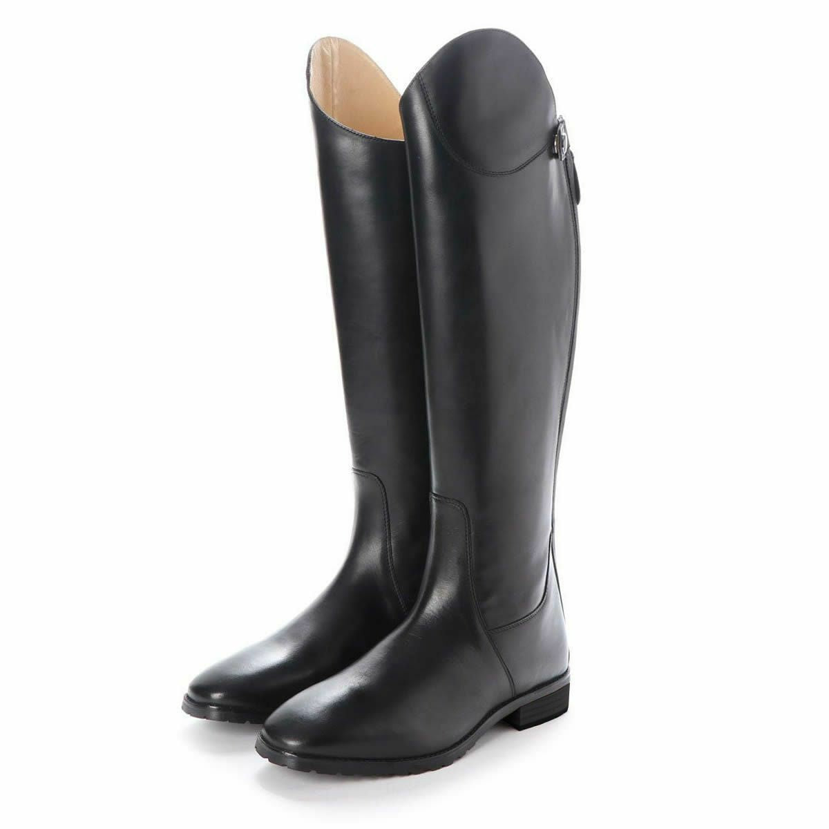 エクリベルタ EQULIBERTA 本革 ロングブーツ ふくらはぎMサイズ