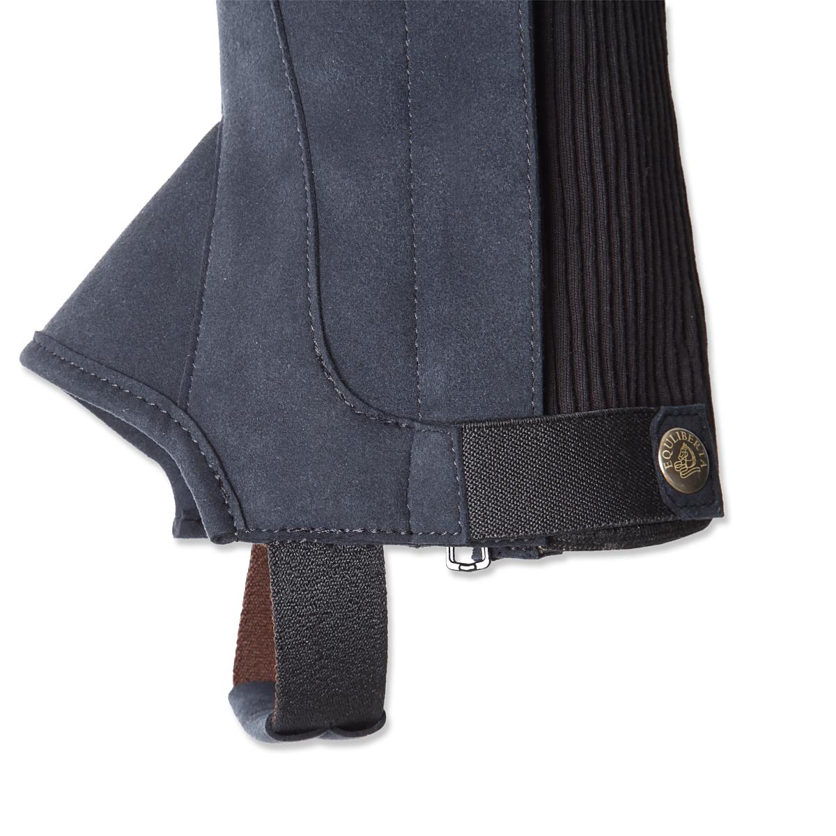 エクリベルタ EQULIBERTA 合皮スエードハーフチャップス