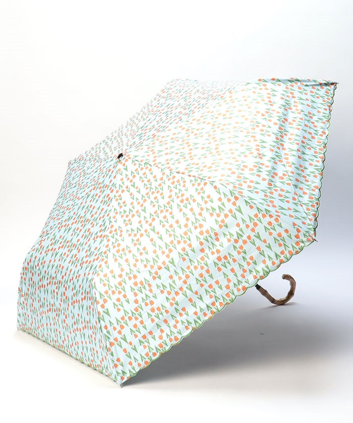 エスタ estaa 晴雨兼用折りたたみ傘 アデリアレトロ×estaa コレック （レッド） レッド