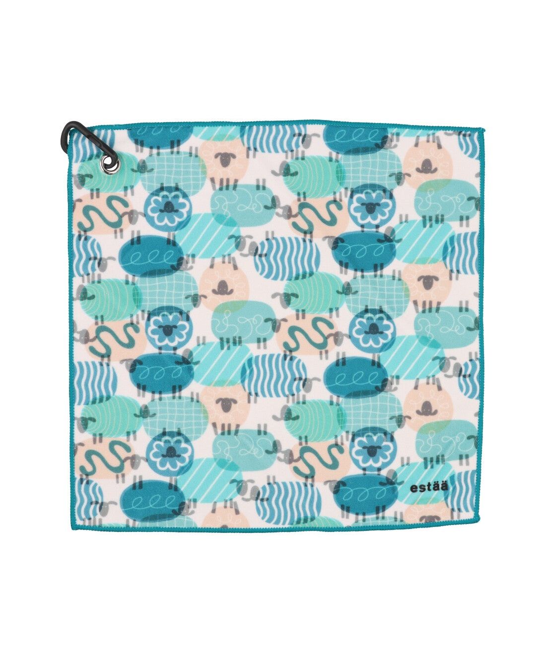 エスタ estaa 【くっつきタオル】シエスタ ハンカチ 傘袋 レイングッズ （レッド） レッド