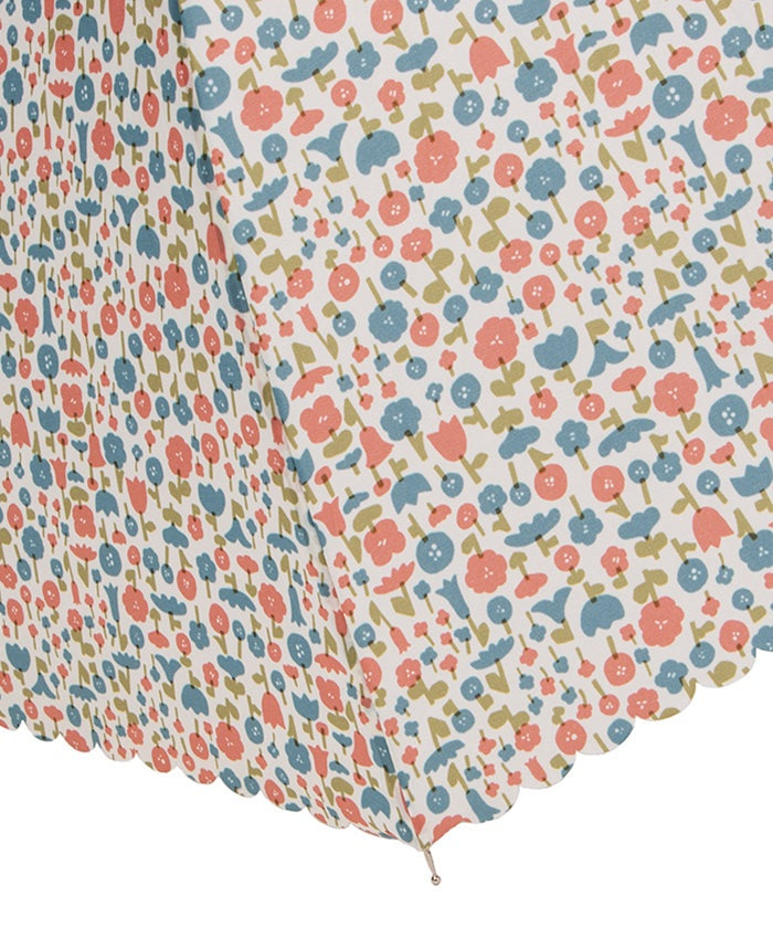 エスタ estaa estaa フラワーベッド 長傘 UV 手開き 傘 雨傘 レディース （ピンク） ピンク