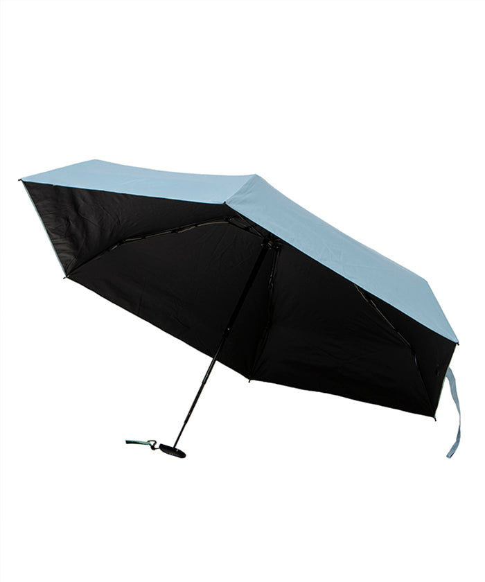 エスタ estaa 【超軽量／約124g～】マジカルテックプロ 遮光率100％ 5段折りたたみ傘 晴雨兼用日傘 50cm （ペールスカイ） ペールスカイ