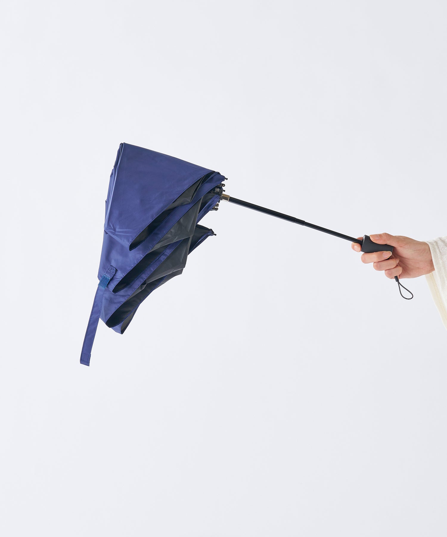 エスタ estaa 【超軽量／約155g～】マジカルテックプロ 遮光率100％ 自動開閉傘 晴雨兼用日傘 UV 50cm （ディープブルー） ディープブルー