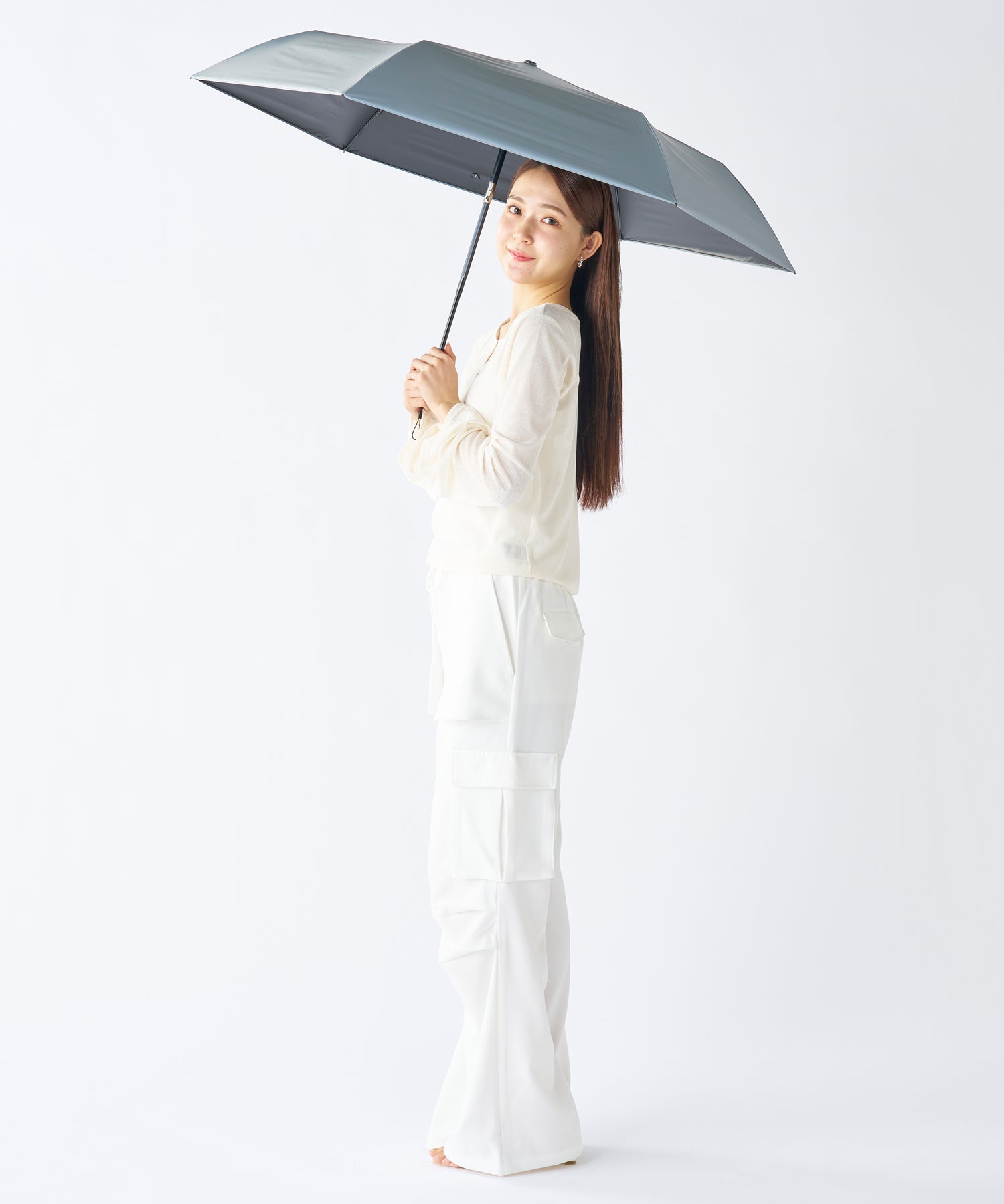 エスタ estaa 【超軽量／約240g～】マジカルテックプロ 遮光率100％ 自動開閉傘 晴雨兼用日傘 UV 58cm （ブラック） ブラック