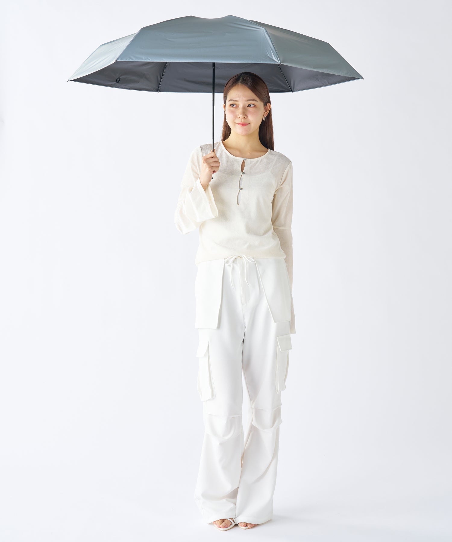 エスタ estaa 【超軽量／約158g～】マジカルテックプロ 遮光率100％ 折りたたみ傘 晴雨兼用日傘 61cm （ブラック） ブラック