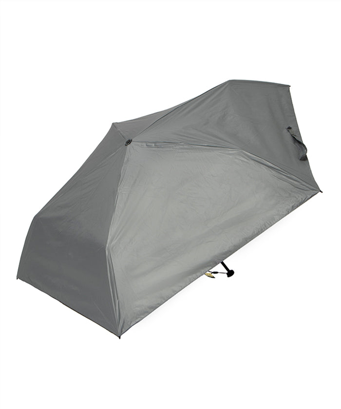 エスタ estaa 【超軽量／約93g～】マジカルテックプロ 遮光率100％ 折りたたみ傘 晴雨兼用日傘 UV 55cm （ライトグレー） ライトグレー