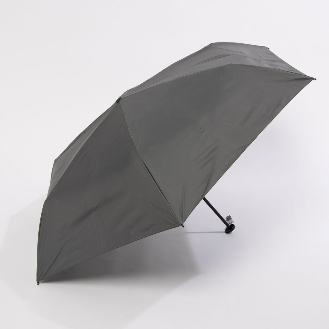 エスタ estaa 【3秒でたためる】晴雨兼用折りたたみ日傘 -urawaza- 1級遮光 遮熱 UV 軽量 ユニセックス （ダークグレー） ダークグレー